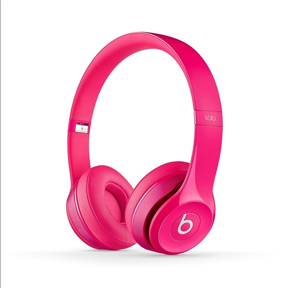 Other - Hot pink beats headphones
